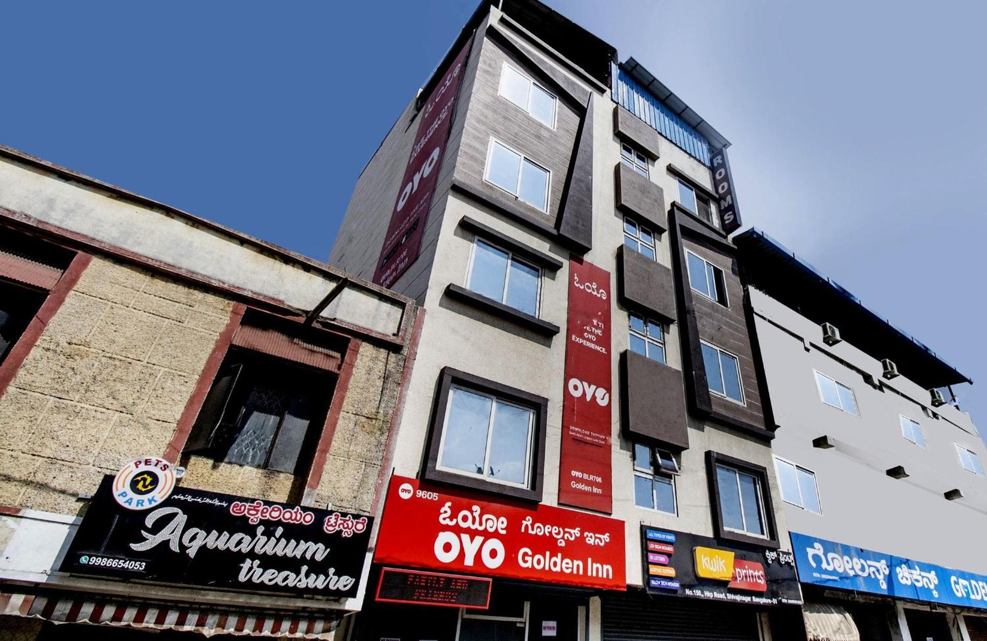 Hotel O Golden Inn Near Cubbon Park Bangalore Luaran gambar