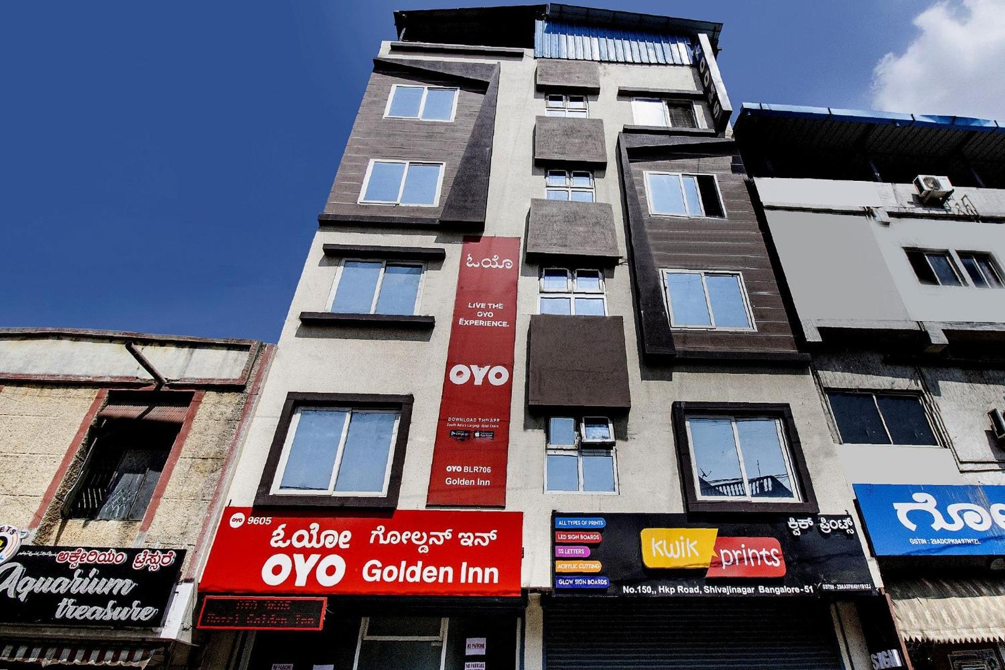 Hotel O Golden Inn Near Cubbon Park Bangalore Luaran gambar